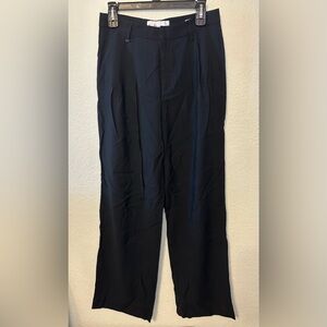 Sam Edelman Codie high rise wide leg Black Trousers